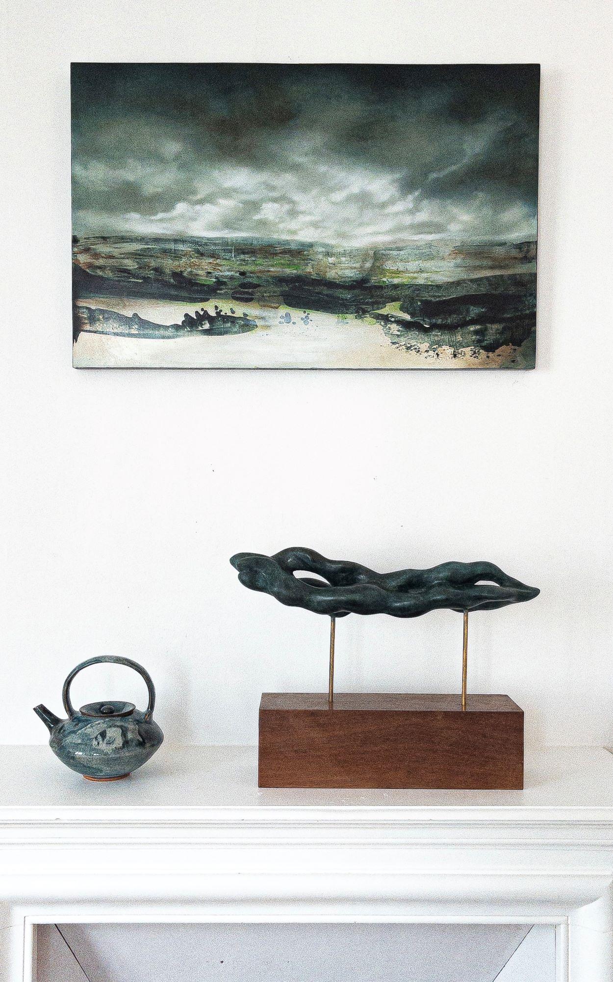 The Wave by Yann Guillon - Contemporary Bronze Sculpture For Sale 1