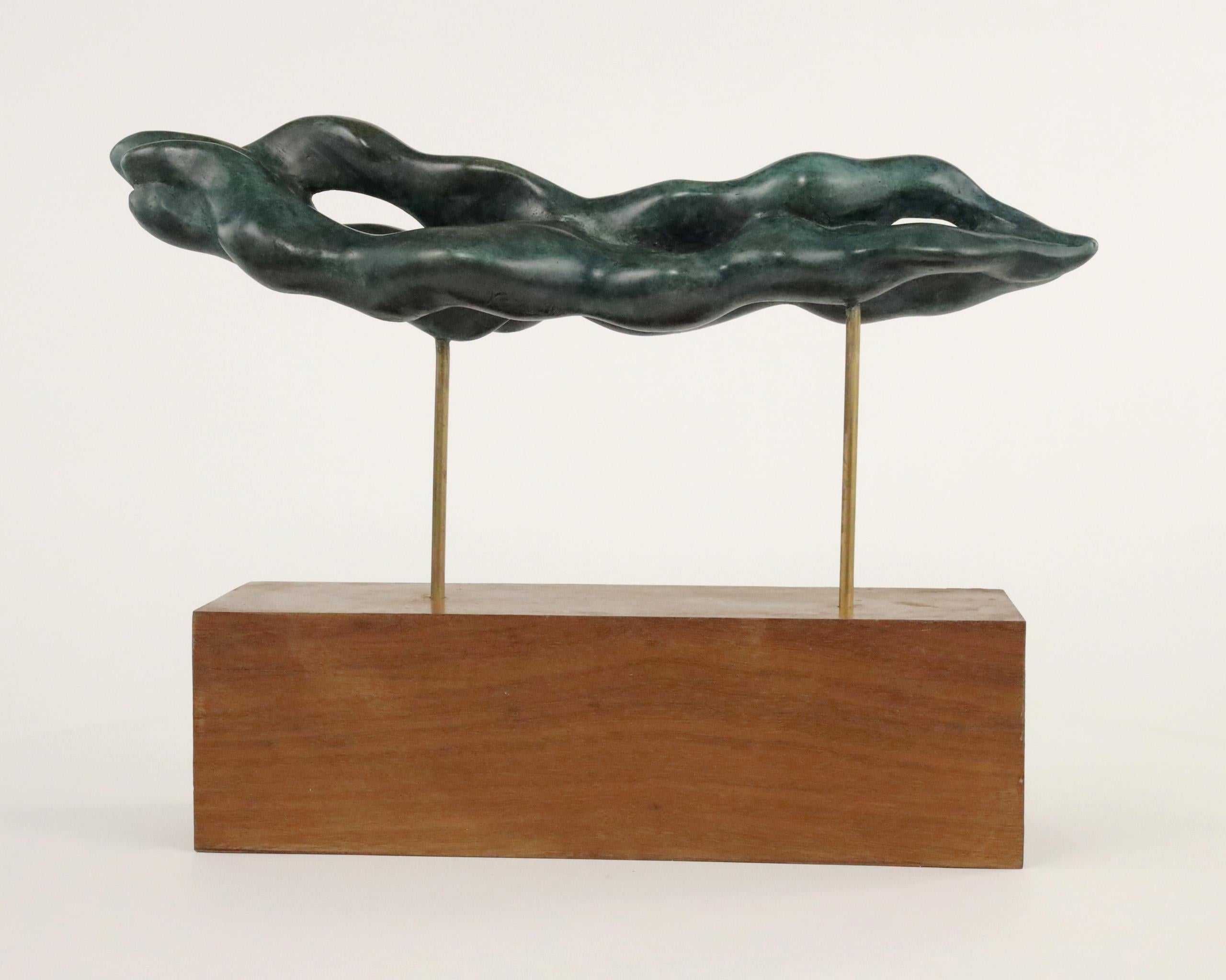 The Wave by Yann Guillon - Contemporary Bronze Sculpture