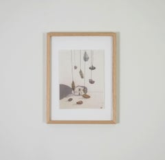 "Poésie 30", bordado de Yanne Kintgen (16,5 x 12,5 pulg.), 2022