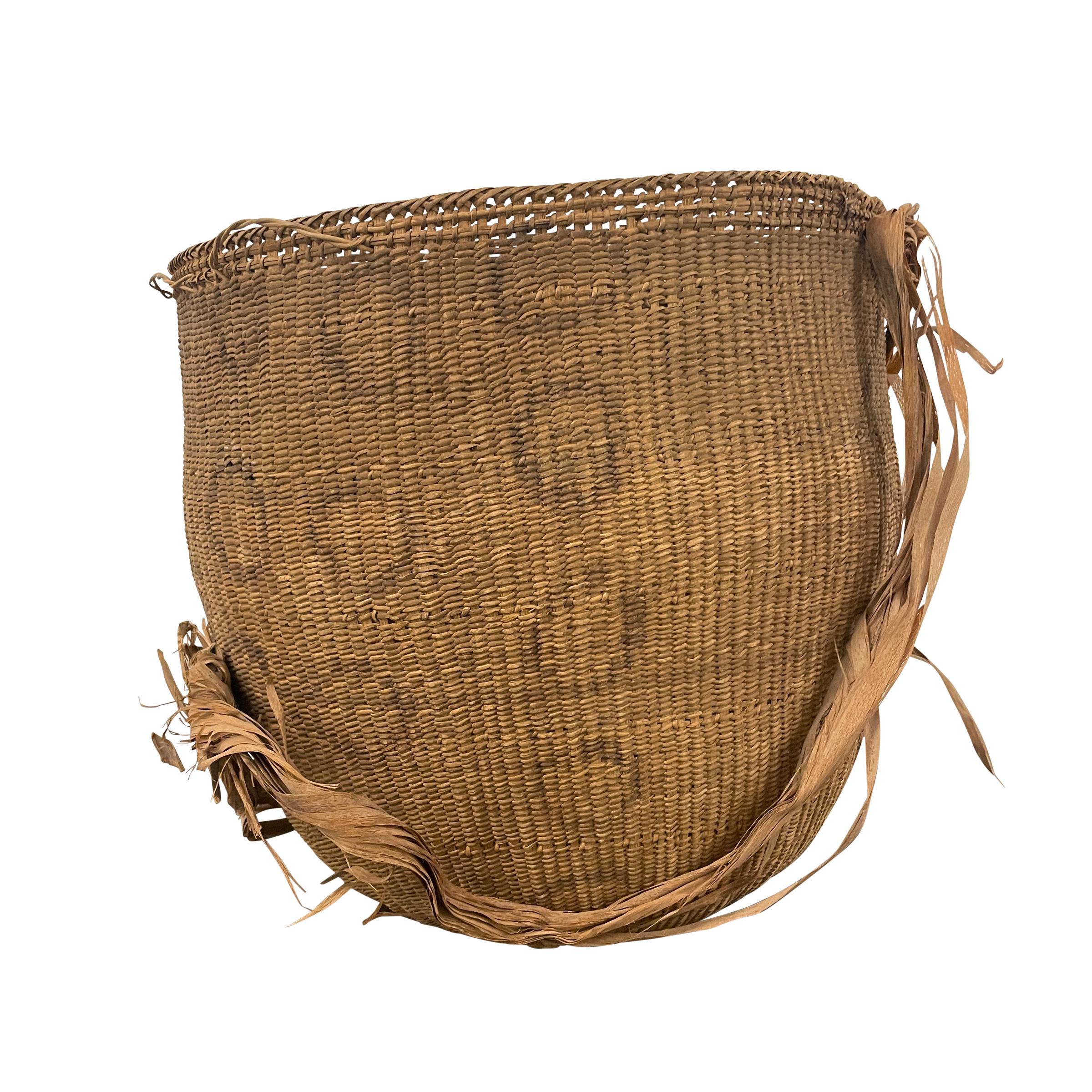 Brazilian Yanomami Gathering Basket