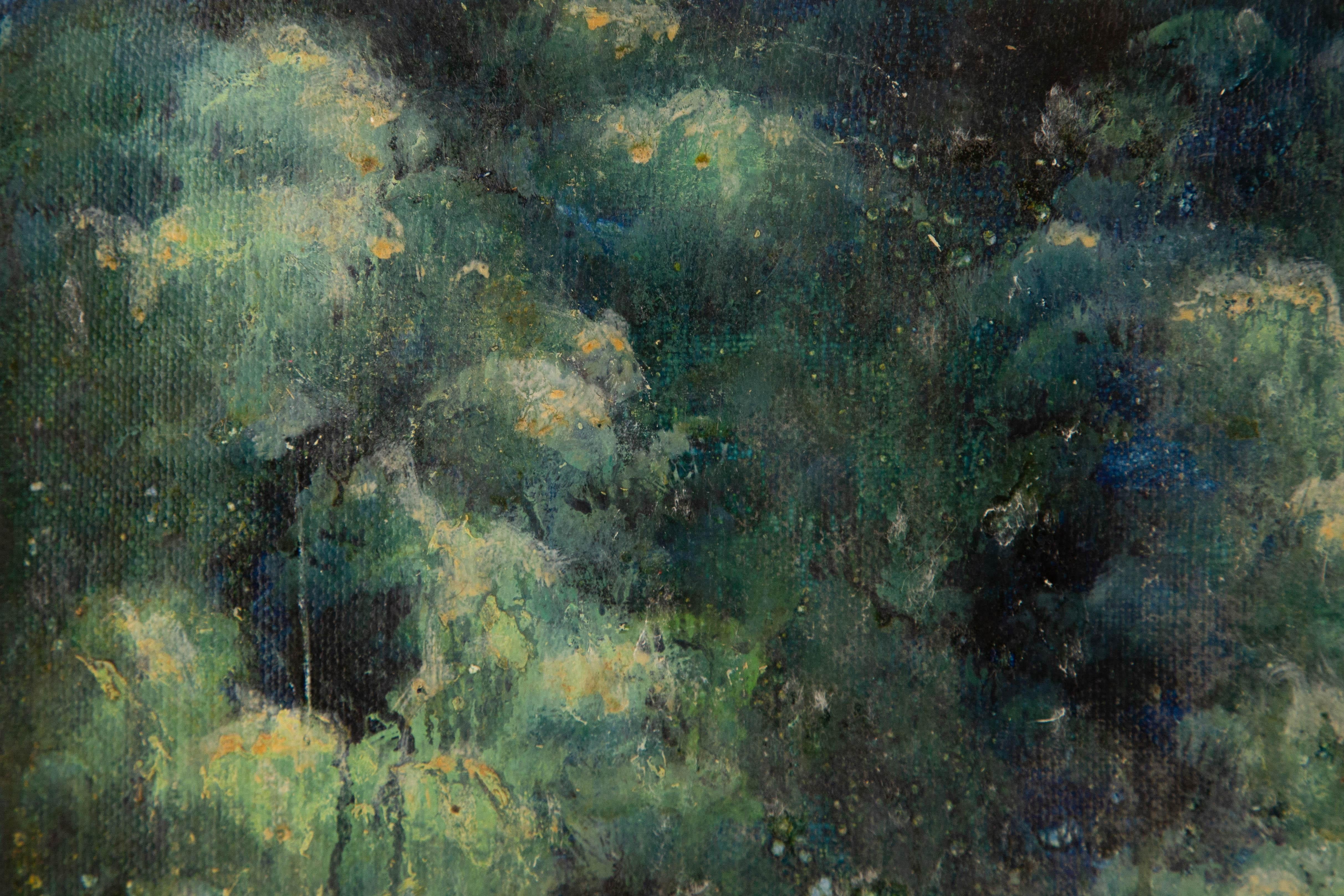 Yanru Han Abstract Original Oil On Canvas 