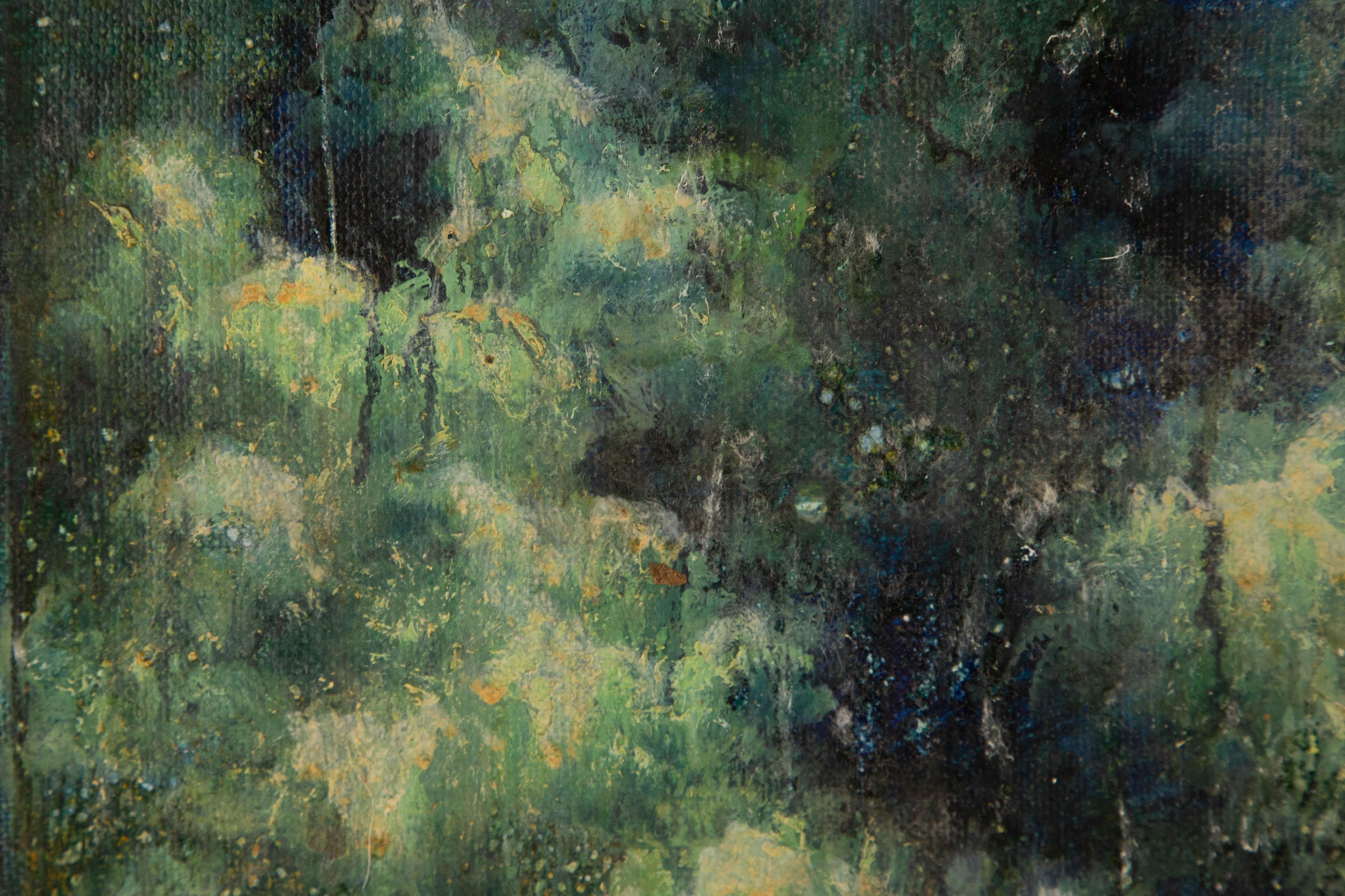 Yanru Han Abstract Original Oil On Canvas 