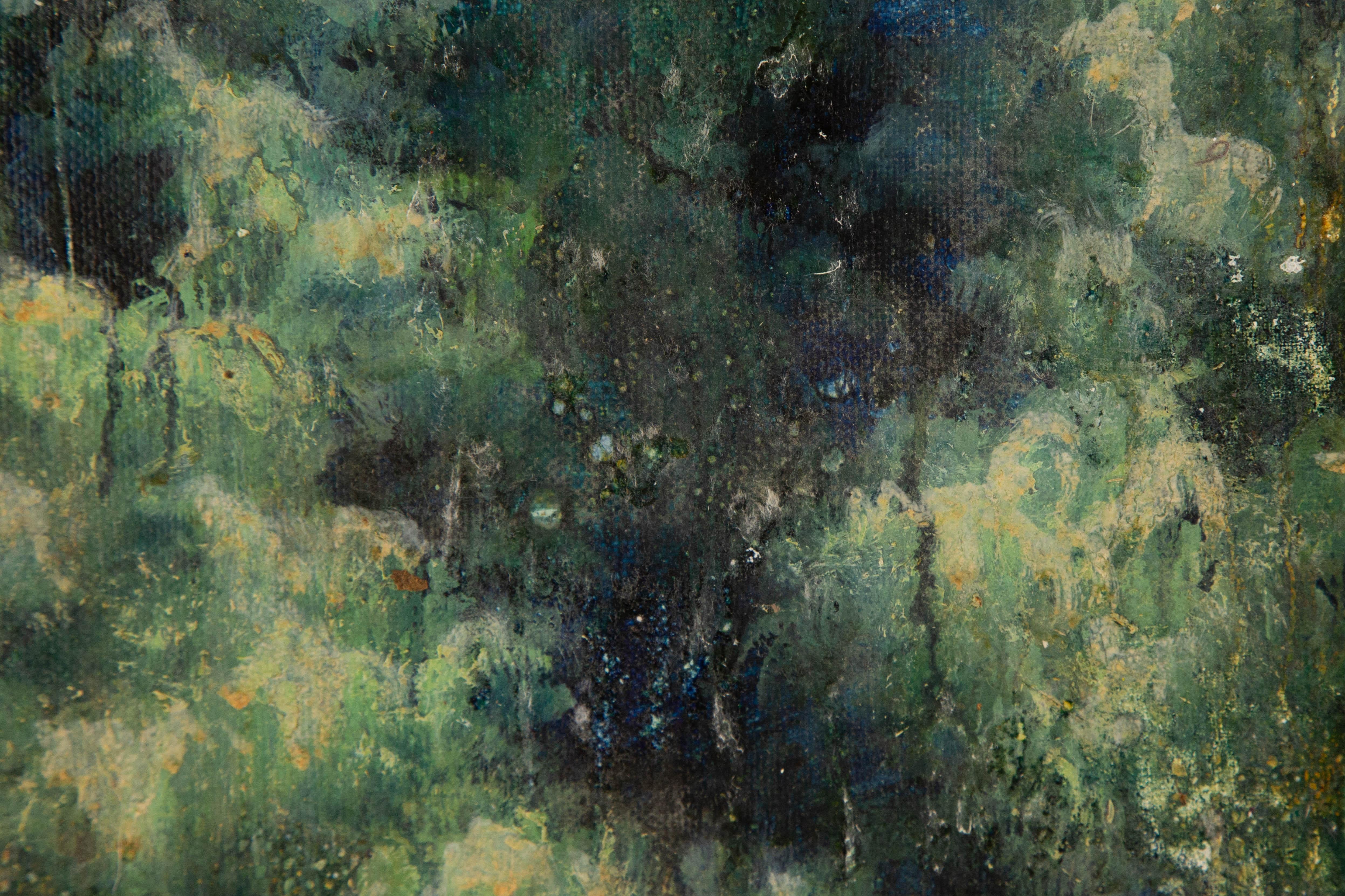 Yanru Han Abstract Original Oil On Canvas 