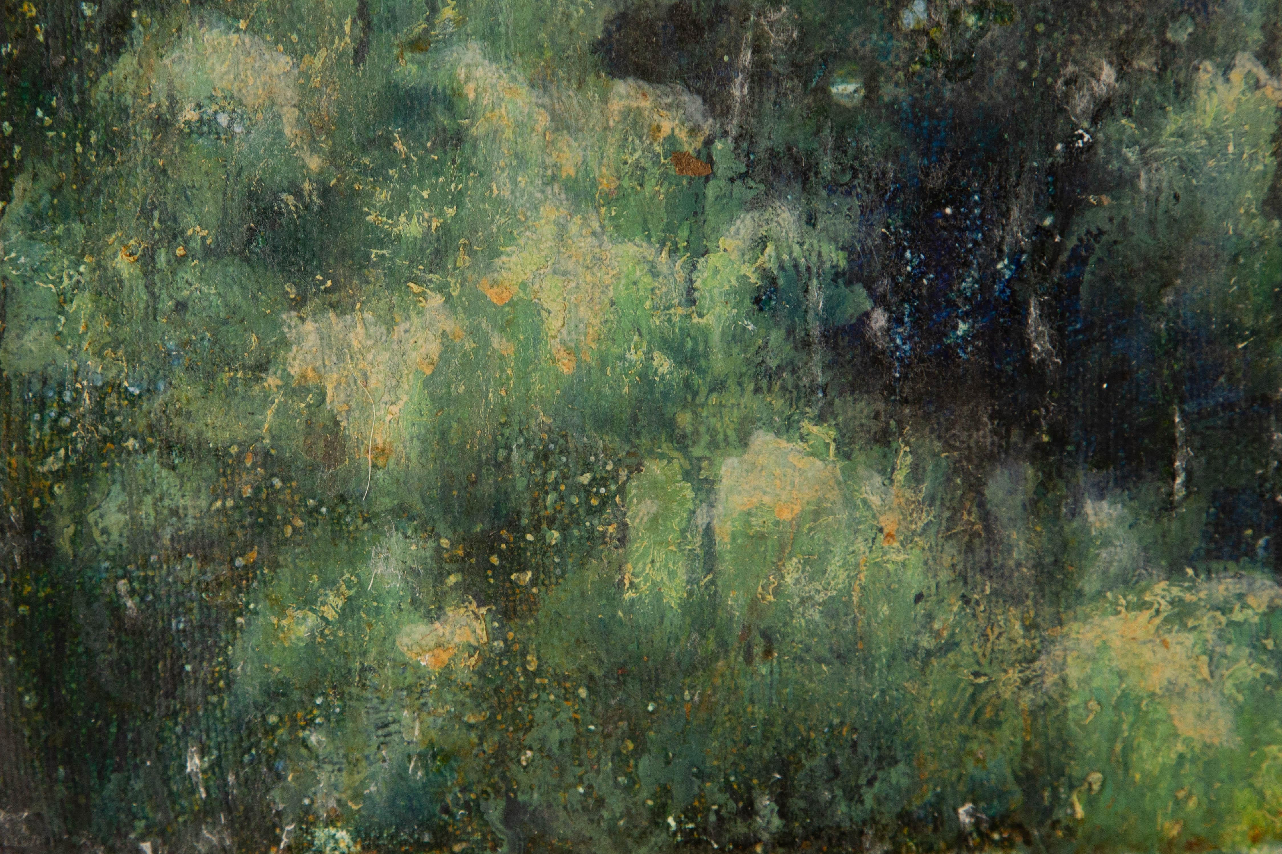 Yanru Han Abstract Original Oil On Canvas 