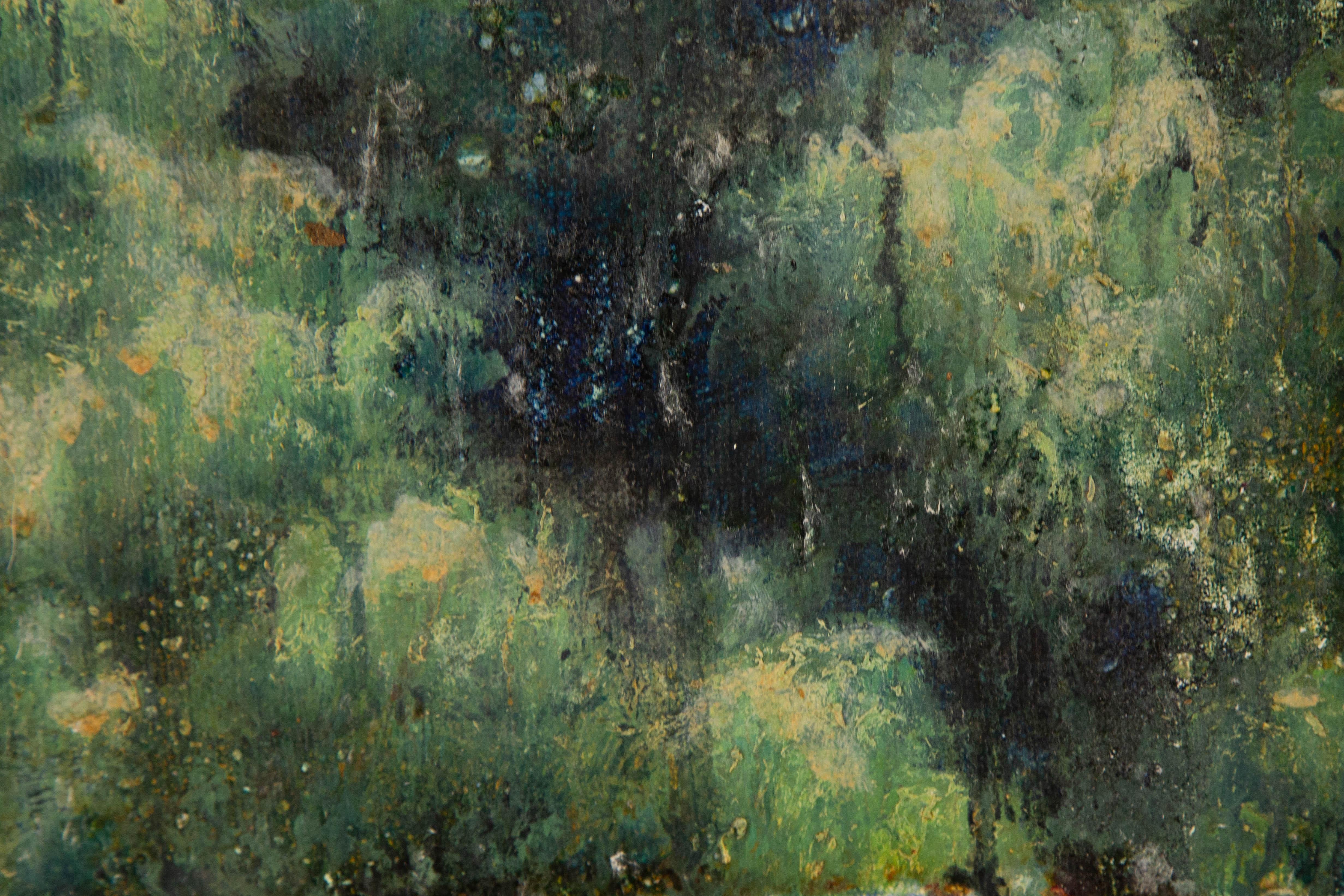 Yanru Han Abstract Original Oil On Canvas 