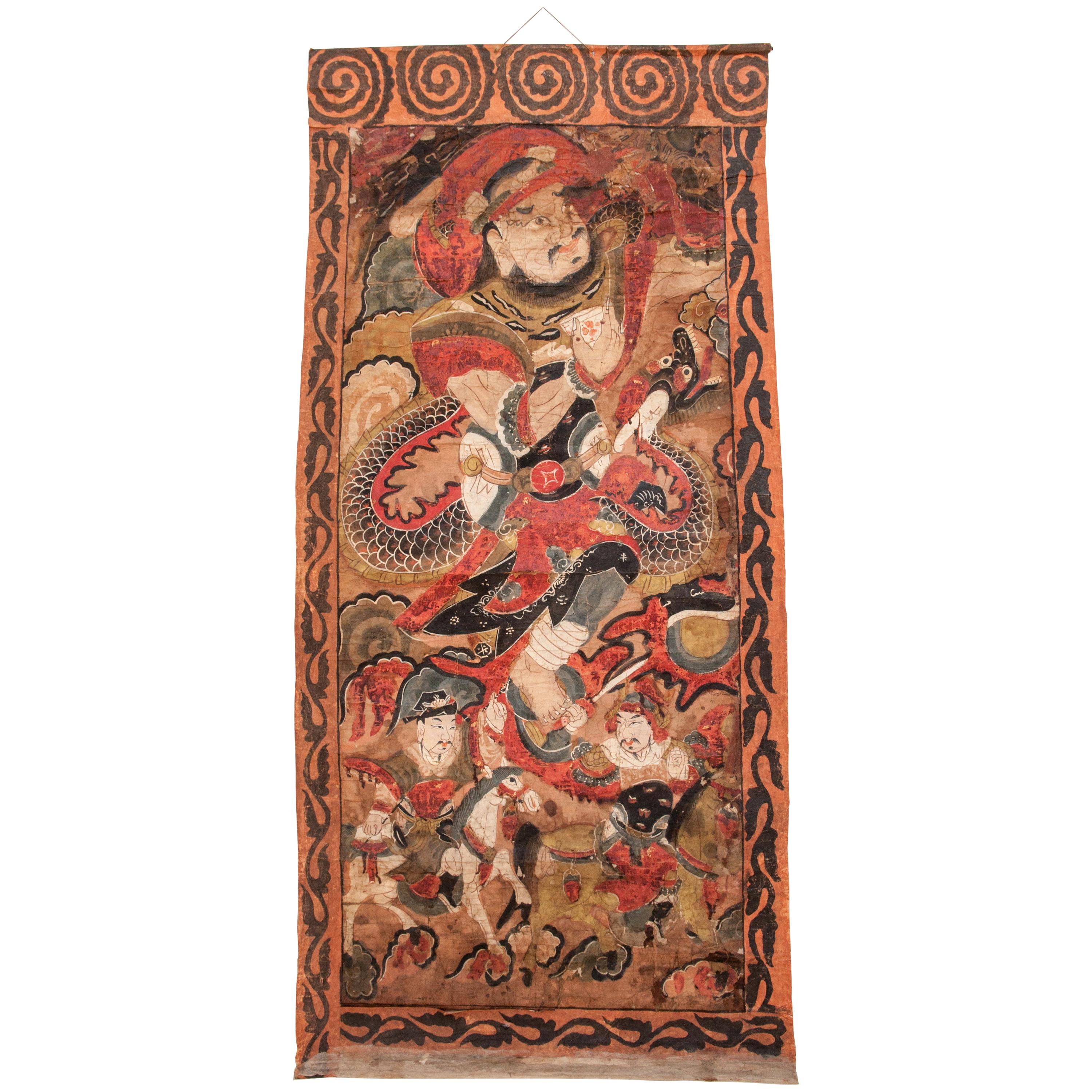 Yao Ceremonial Painting, Guizhou Province, China, Early to Mid-19th Century