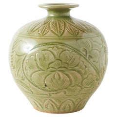 Celadon-Vase im Yaozhou-Stil
