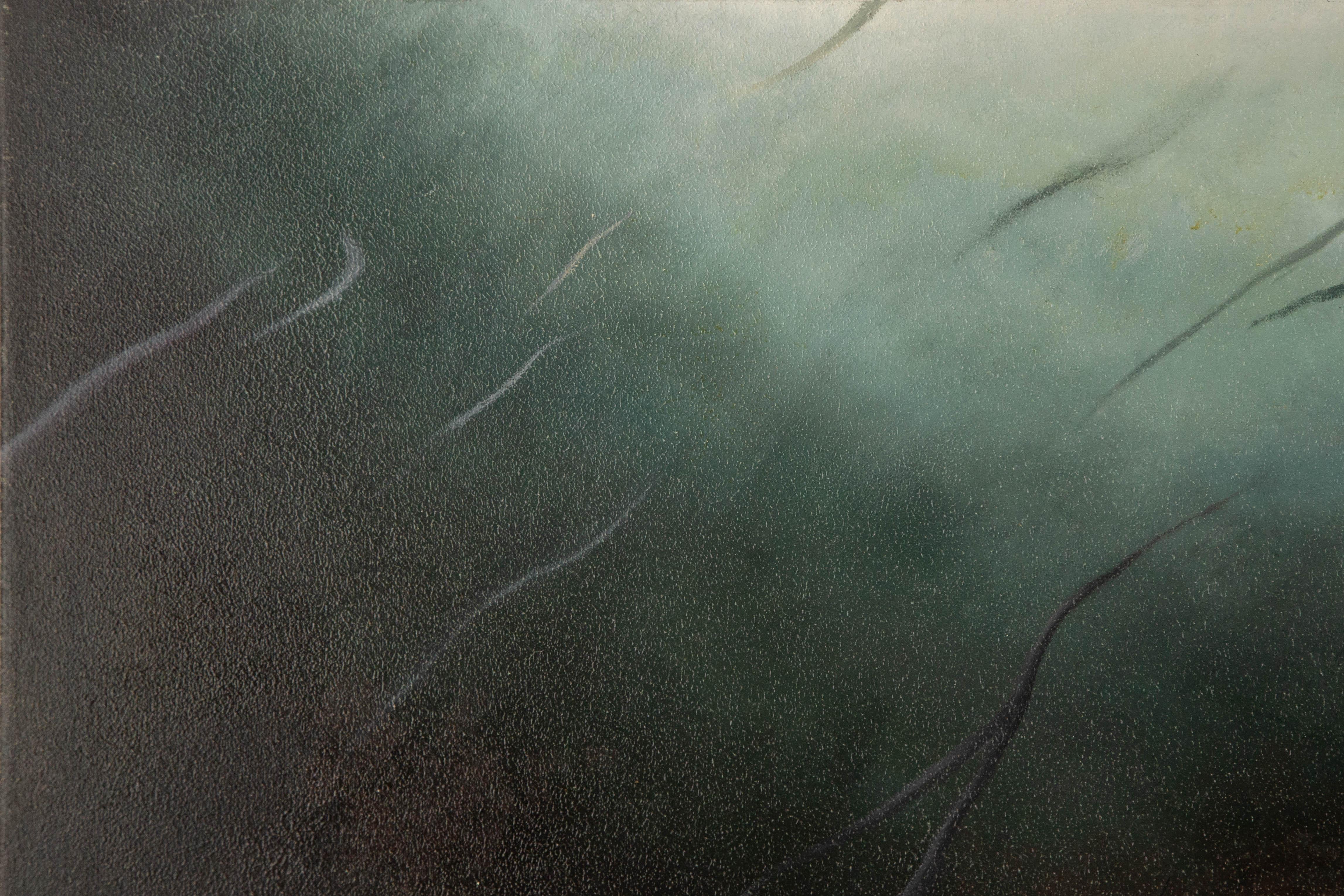 Yaozu Qu Abstrakt Original Öl auf Leinwand 