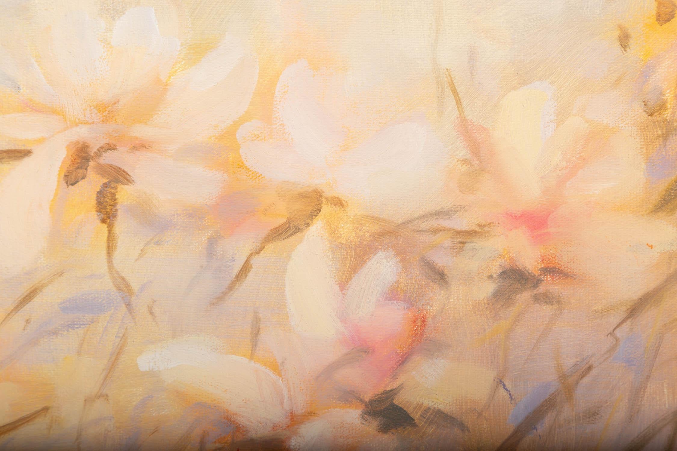 Yaping Hong Florales Original Ölgemälde 