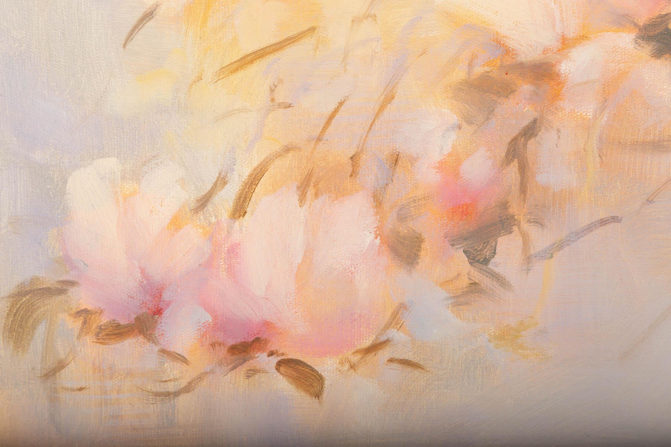 Yaping Hong Florales Original Ölgemälde 