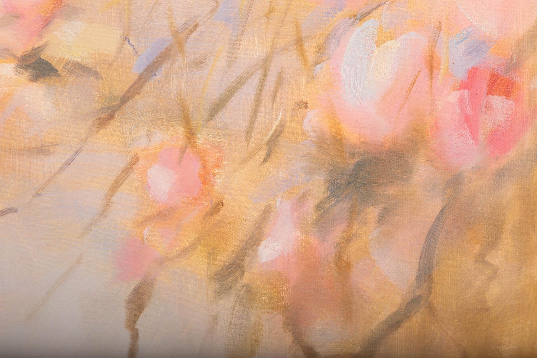 Yaping Hong Florales Original Ölgemälde 