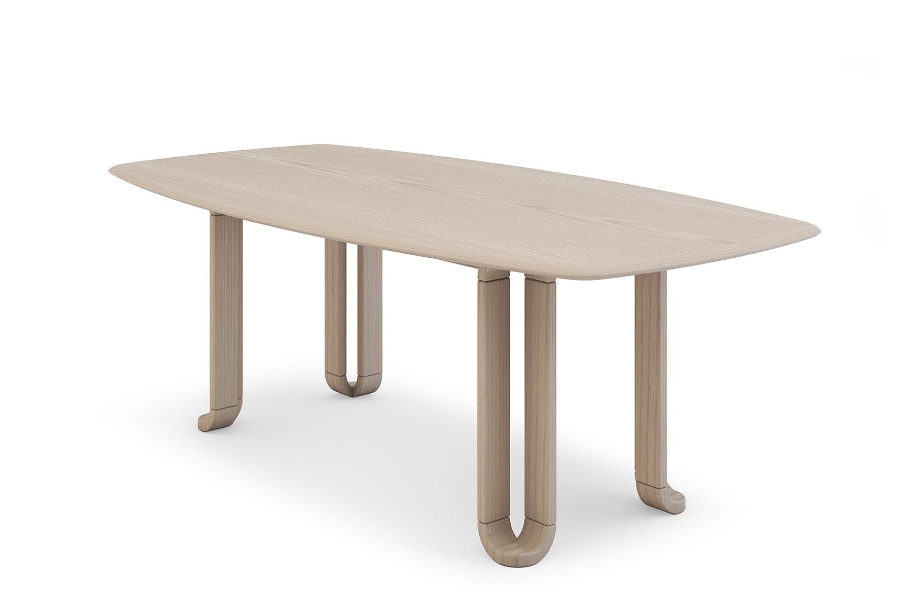 XXIe siècle et contemporain Table de salle à manger, Noyer en vente