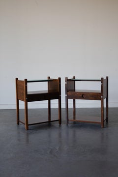 "Yara" Nachttische von Sergio Rodrigues, 1960er Jahre