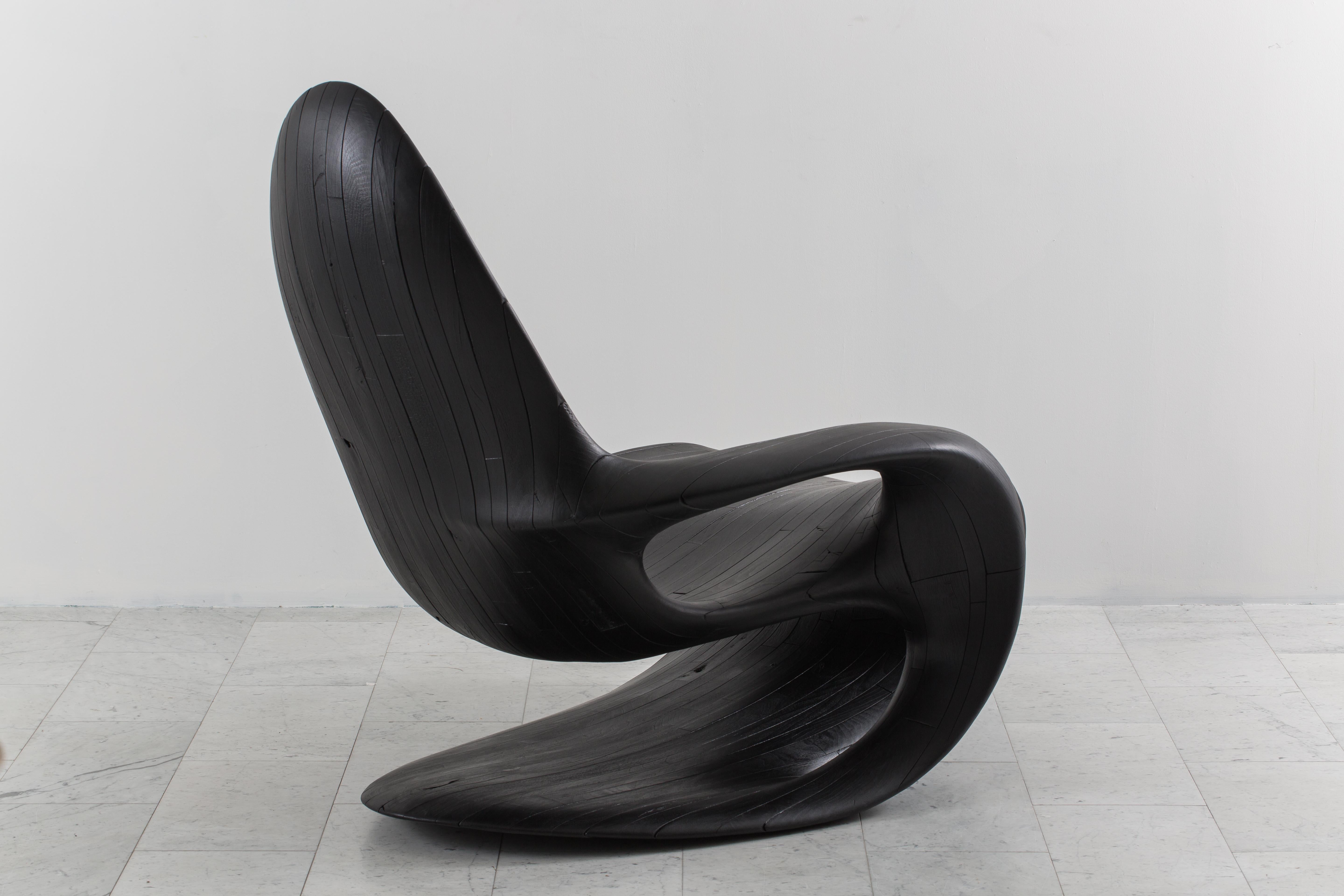 Blackened Yard Sale Project, Chaise One Black, UK, 2016