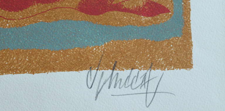 Canada Suite Serigrafia firmata - Animal Print Nero di Yargo De Lucca