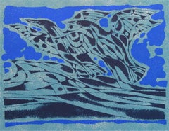 Inuit-Inspired Silkscreen Print, "Canada Suite Series", Ed. 6/20