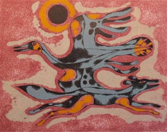 Inuit-Inspired Silkscreen Print, "Canada Suite Series", Ed. 6/20