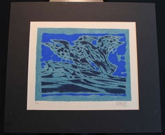 Serigrafía inspirada en los inuit, "Serie Suite Canadá", Ed. 6/20