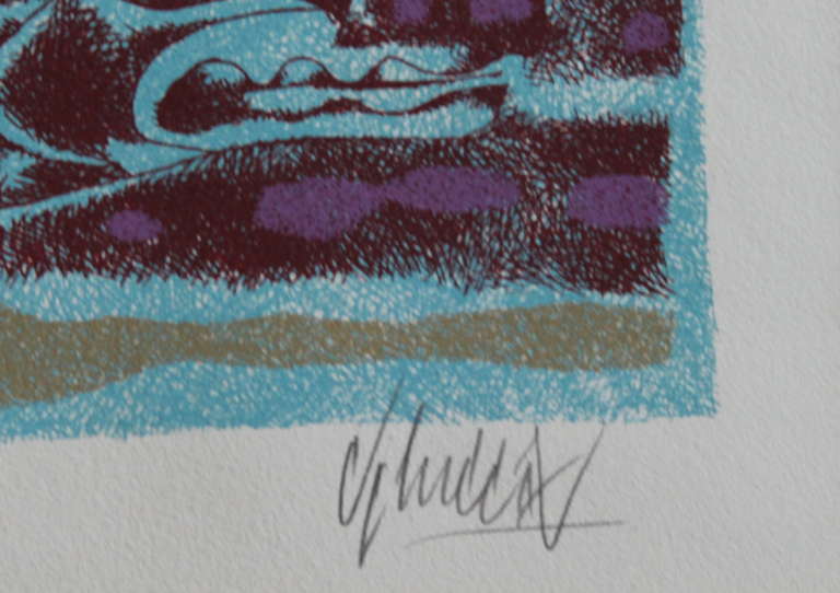 Serigrafía inspirada en los inuit, 