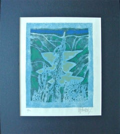 Serigrafía inspirada en los inuit, "Serie Suite Canadá", Ed. 6/22