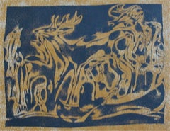 Inuit-Inspired Silkscreen Print, "Canada Suite Series", Ed. 6/23