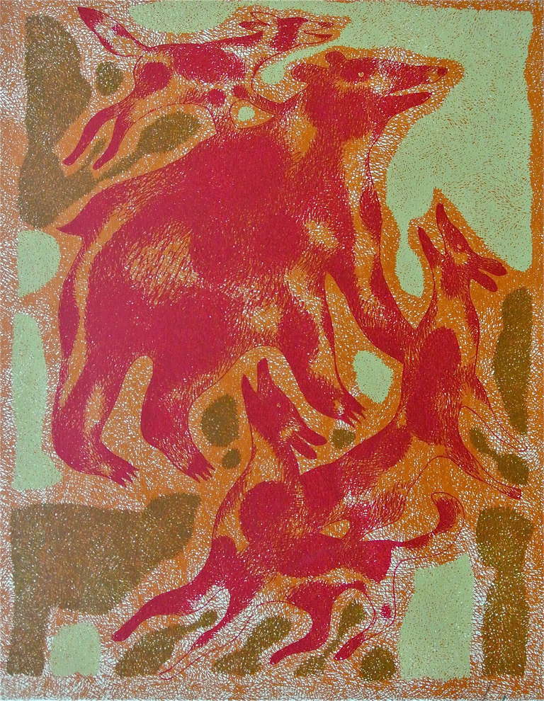 Senza titolo, Canada Suite, Animali selvatici - Print di Yargo De Lucca