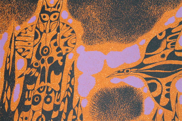 Yargo De Lucca Animal Print - Untitled (Totem) Canada Suite