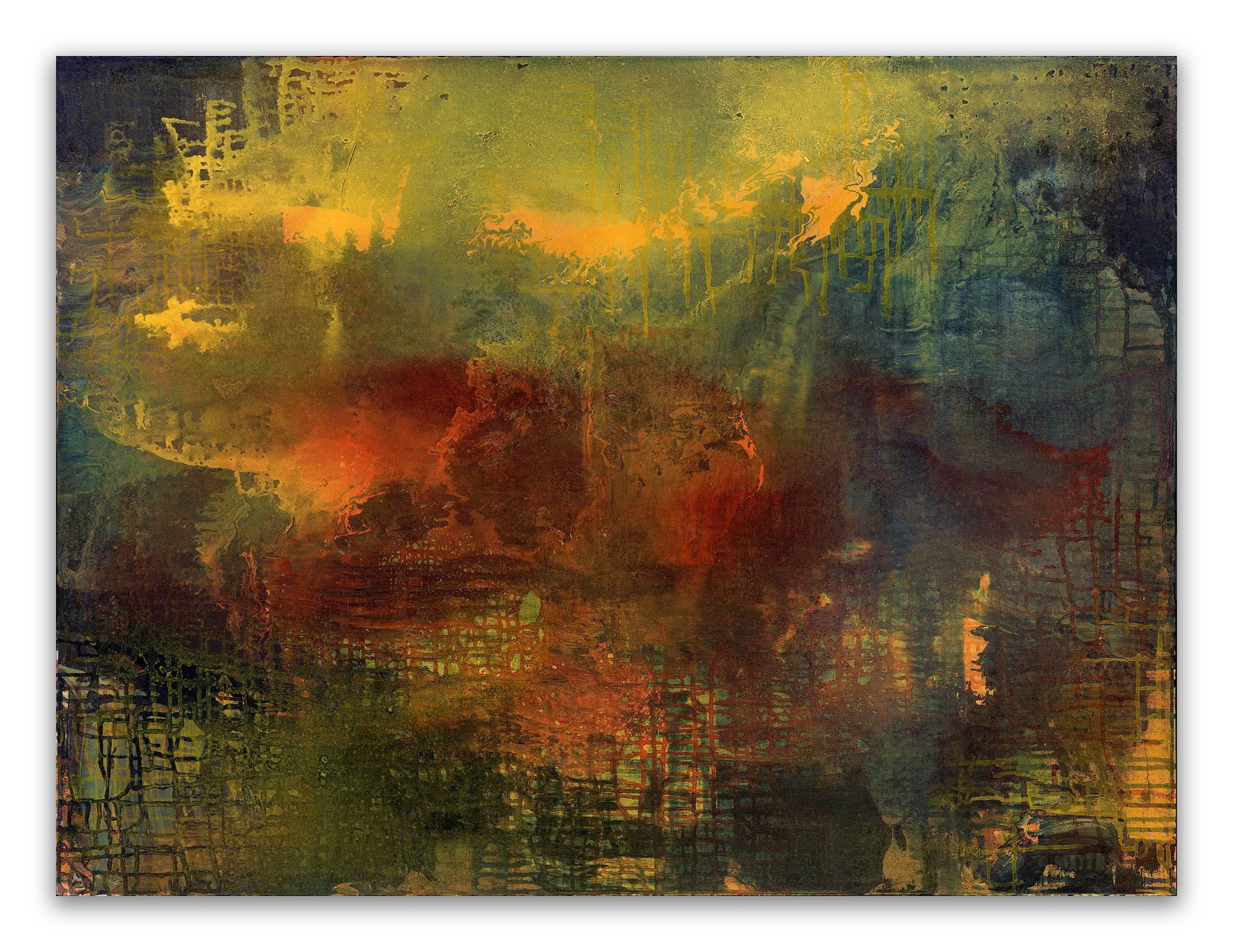 Abstract Painting de Yari Ostovany - Aquí es donde nos encontramos (para John Berger)