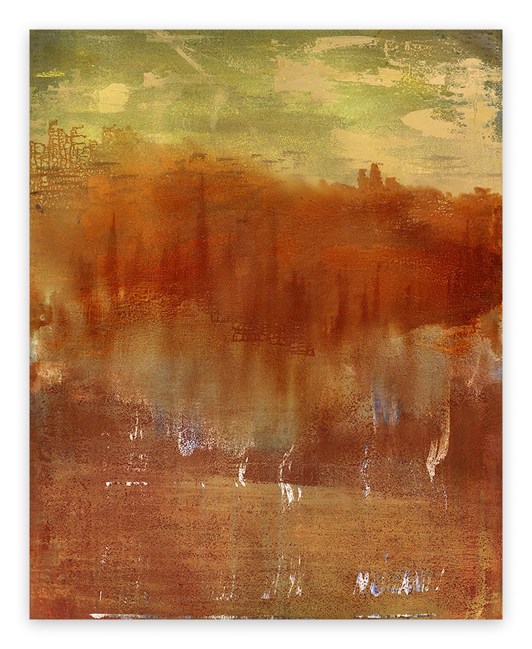 Abstract Painting di Yari Ostovany - Nostalghia (per Andrei Tarkovsky) (Pittura astratta)