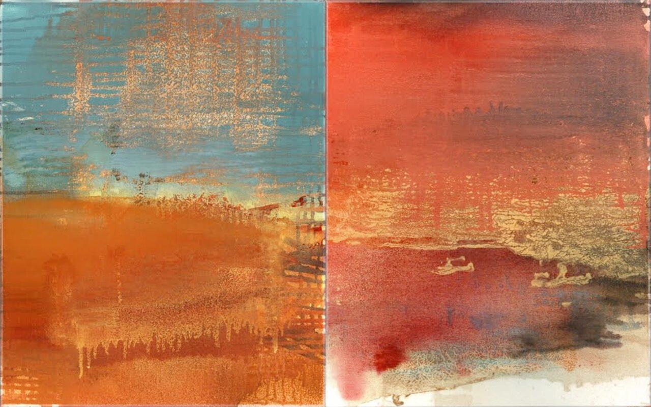 Abstract Painting di Yari Ostovany - Orfeo III, Dittico