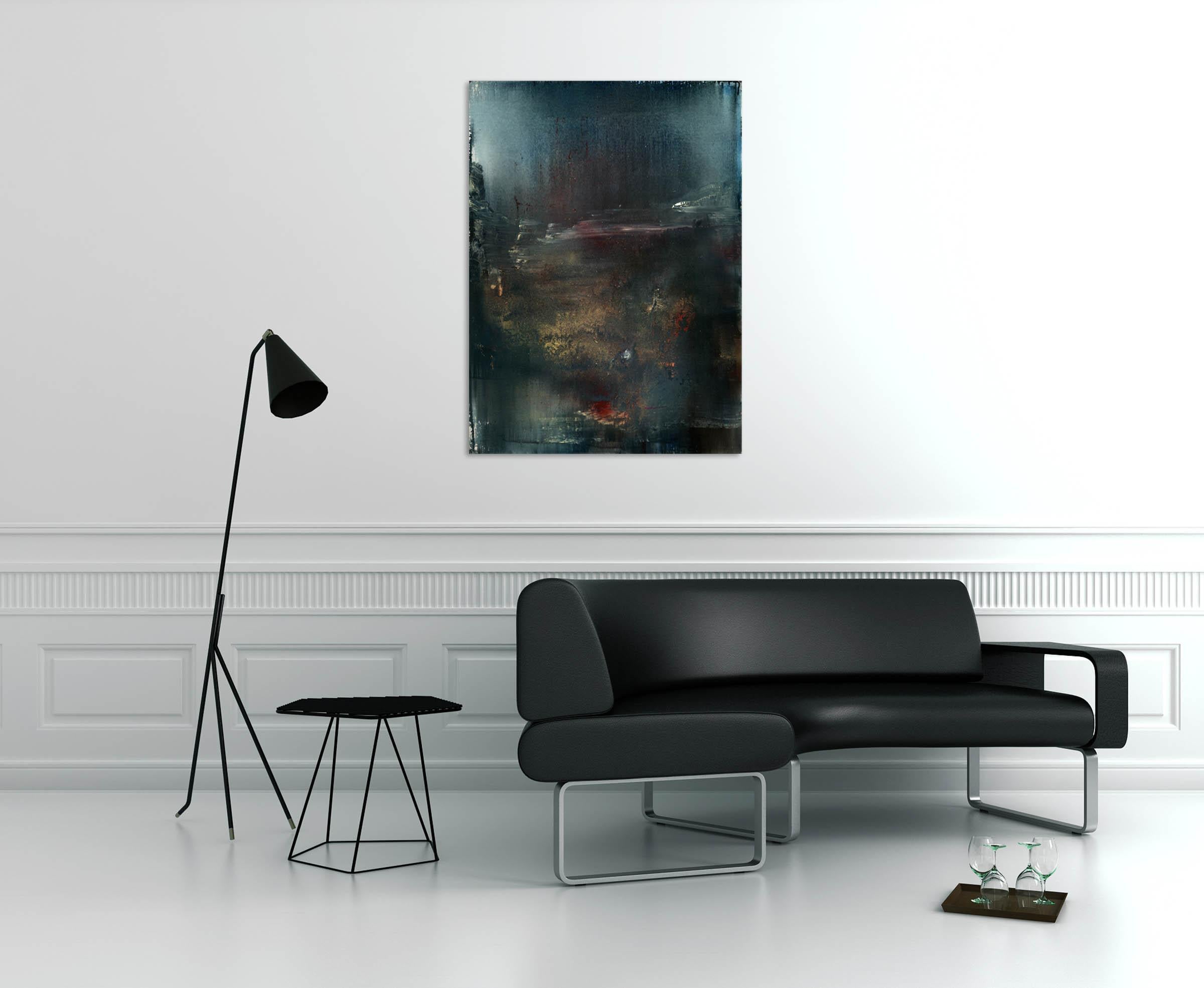 Orquevaux 1 (Pittura astratta) - Painting di Yari Ostovany