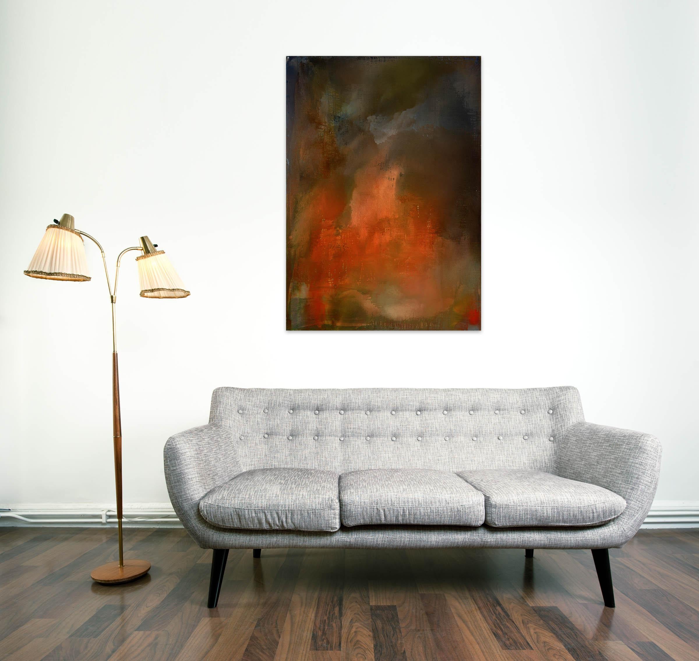 Orquevaux 11 (Pittura astratta) - Painting di Yari Ostovany