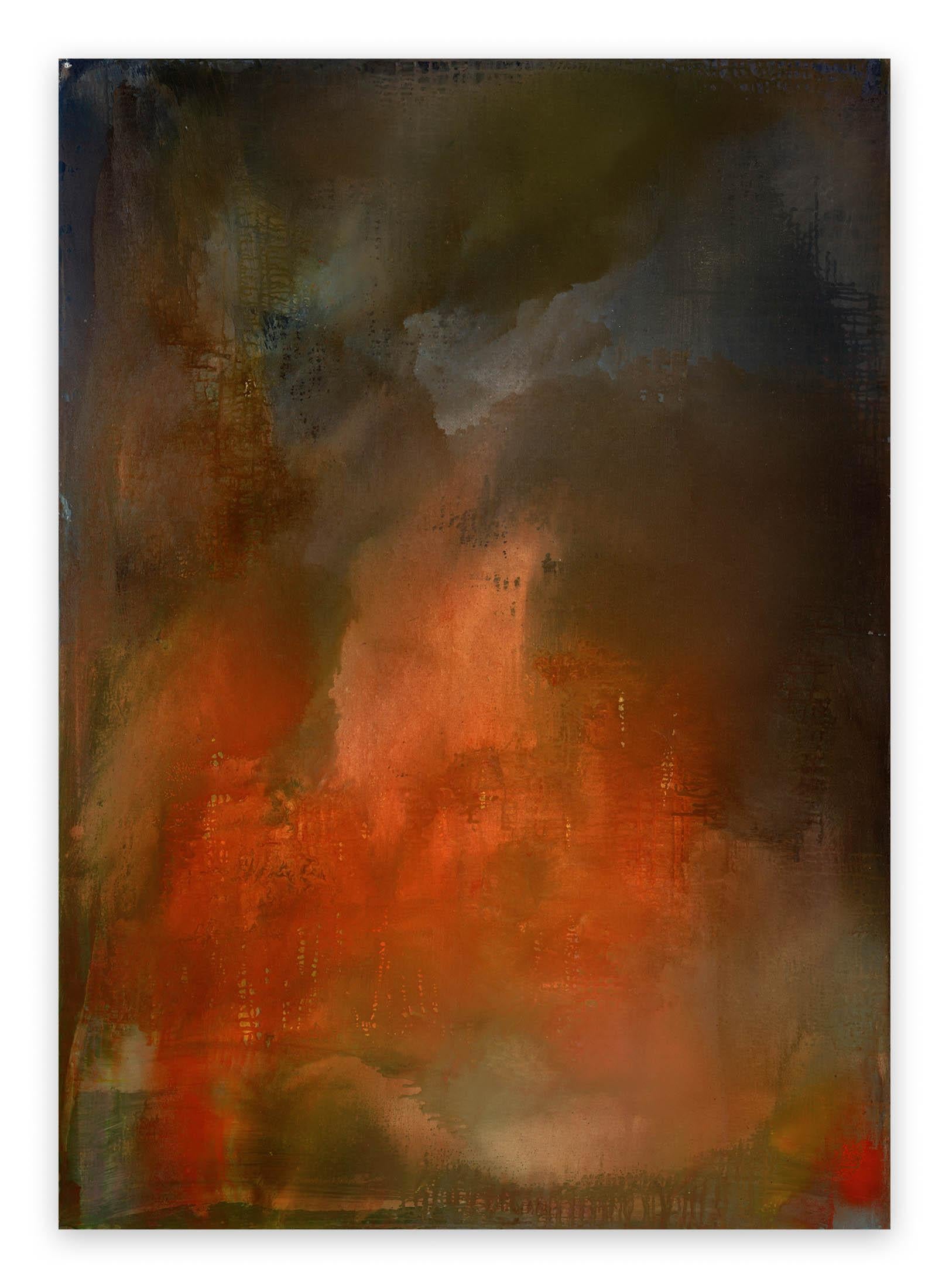 Abstract Painting di Yari Ostovany - Orquevaux 11 (Pittura astratta)