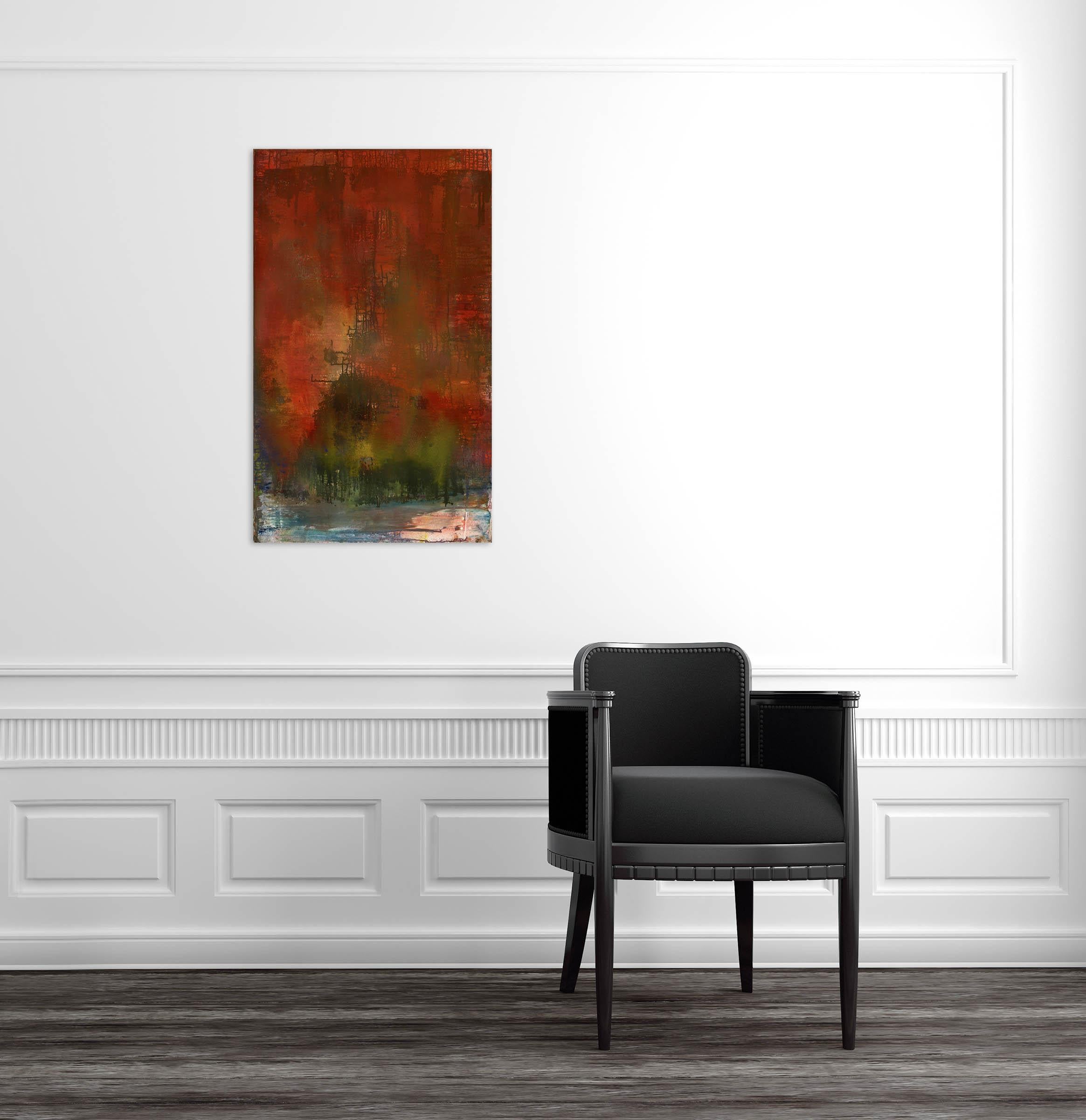 Orquevaux 15 ( Abstraktes Gemälde) – Painting von Yari Ostovany