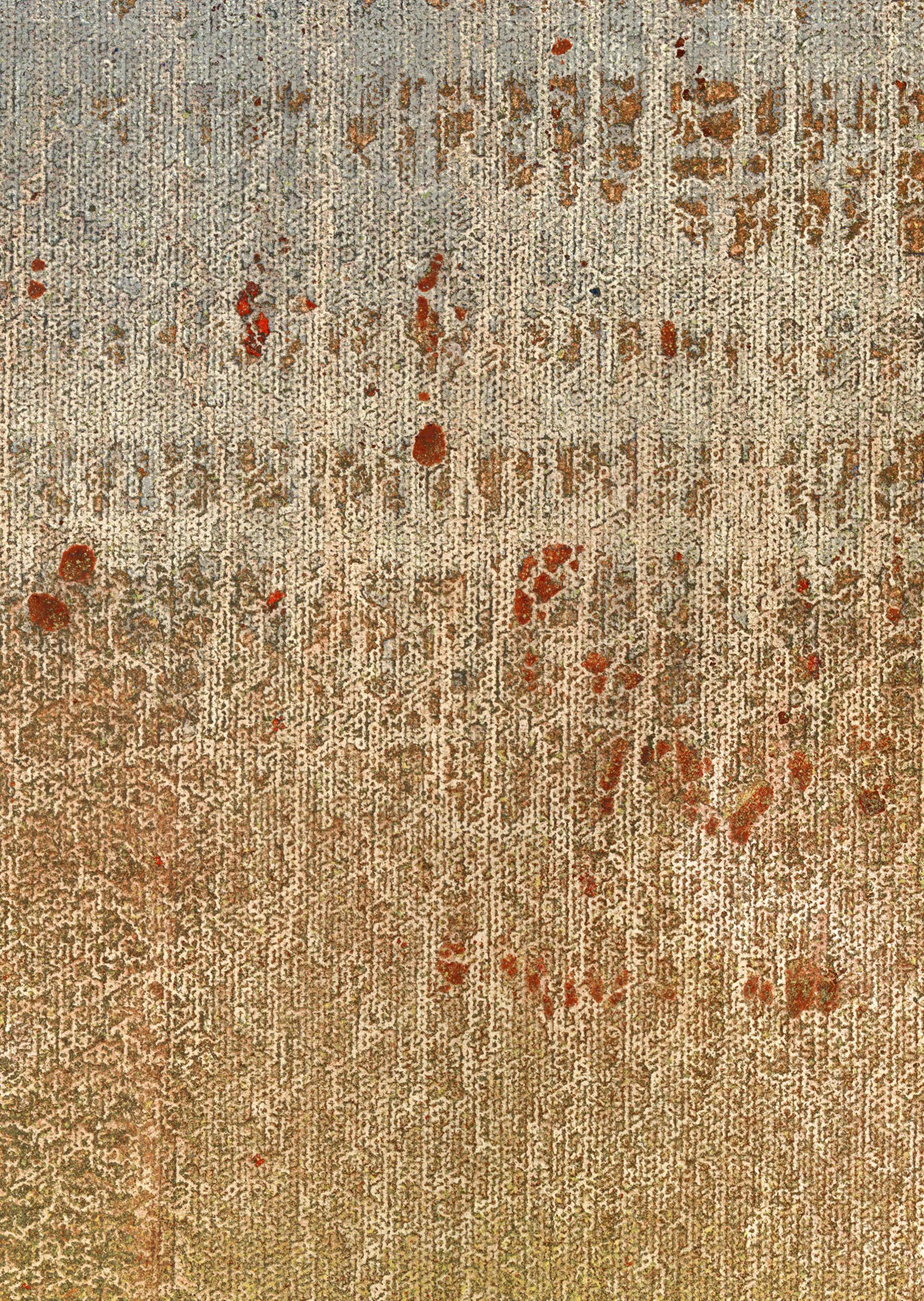 Orquevaux 3 (Pittura astratta) in vendita 4