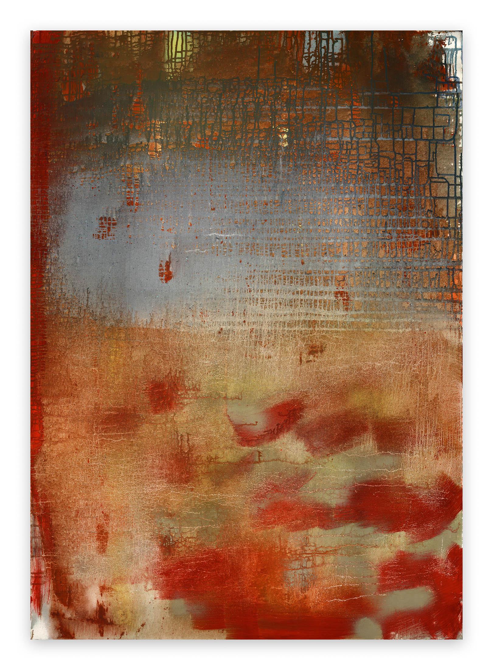 Abstract Painting di Yari Ostovany - Orquevaux 3 (Pittura astratta)