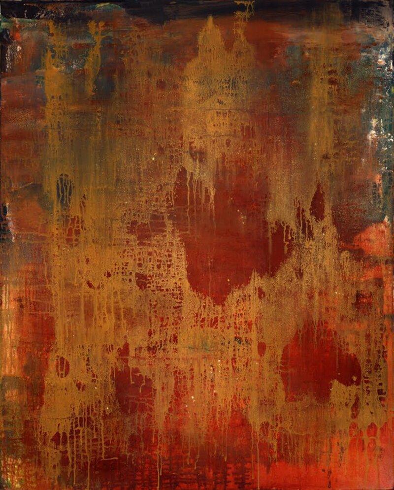 Yari Ostovany Abstract Painting – Orquevaux 5