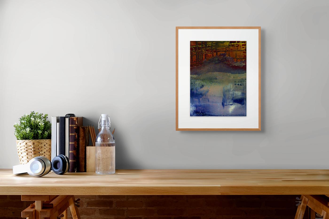 El Alquimista XIII (Pintura abstracta) - Painting de Yari Ostovany