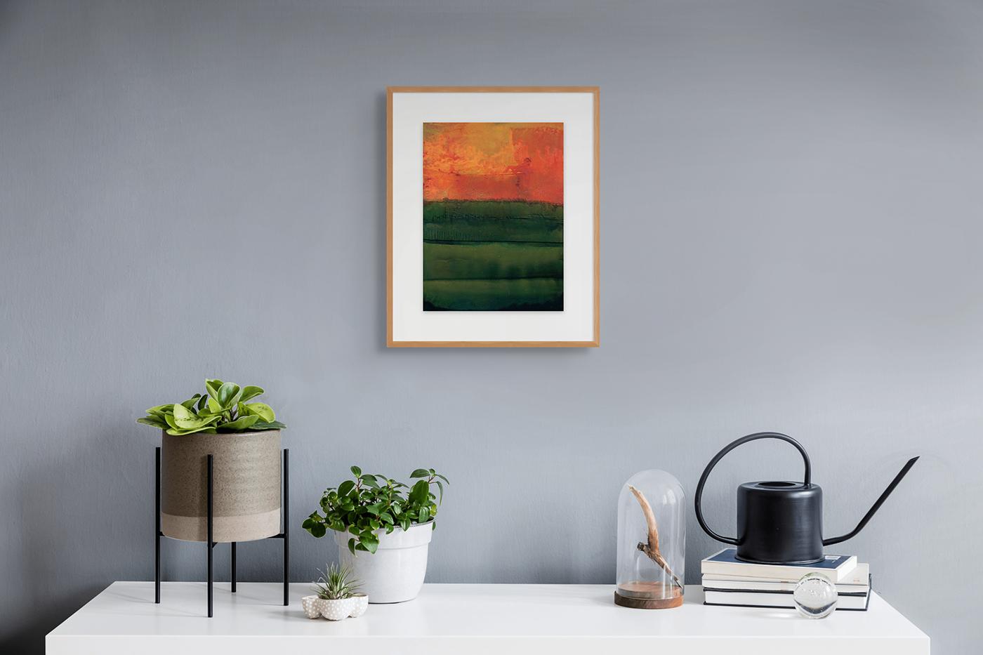 The Third Script 45 (Abstract painting) - Art by Yari Ostovany