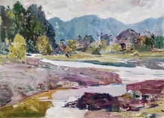 "Paisaje de los Cárpatos"