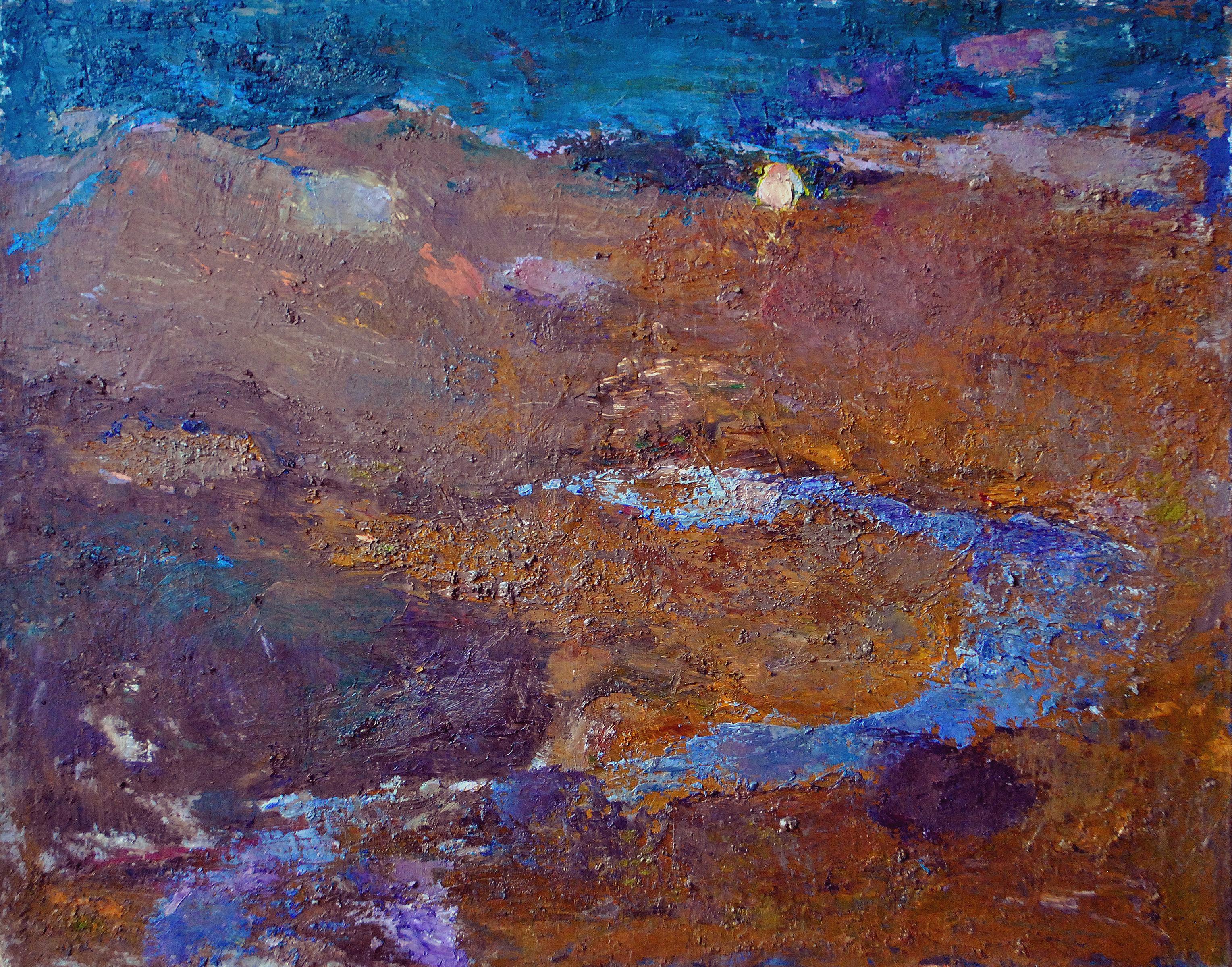 Abstract Painting di Yaroslav Leonets  - "Luce del sole"