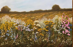 Fiori di campo, Paesaggio, Olio su tela, 2026