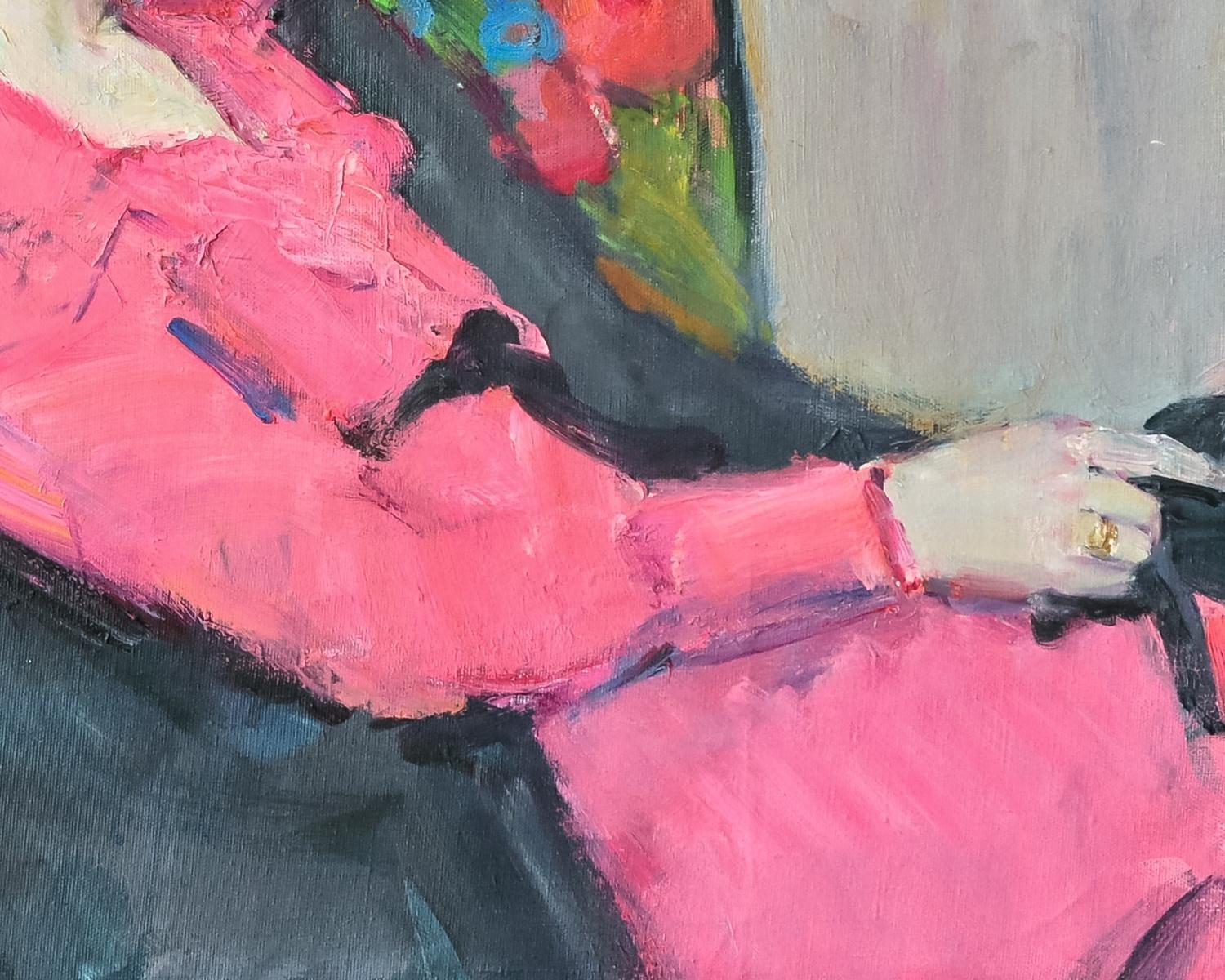 Suzanne - Yaroslava Tichshenko 21st Century Contemporary Oil Painting Female For Sale 3