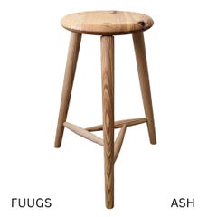 Yarrow 3 Legged Stool in Ash
