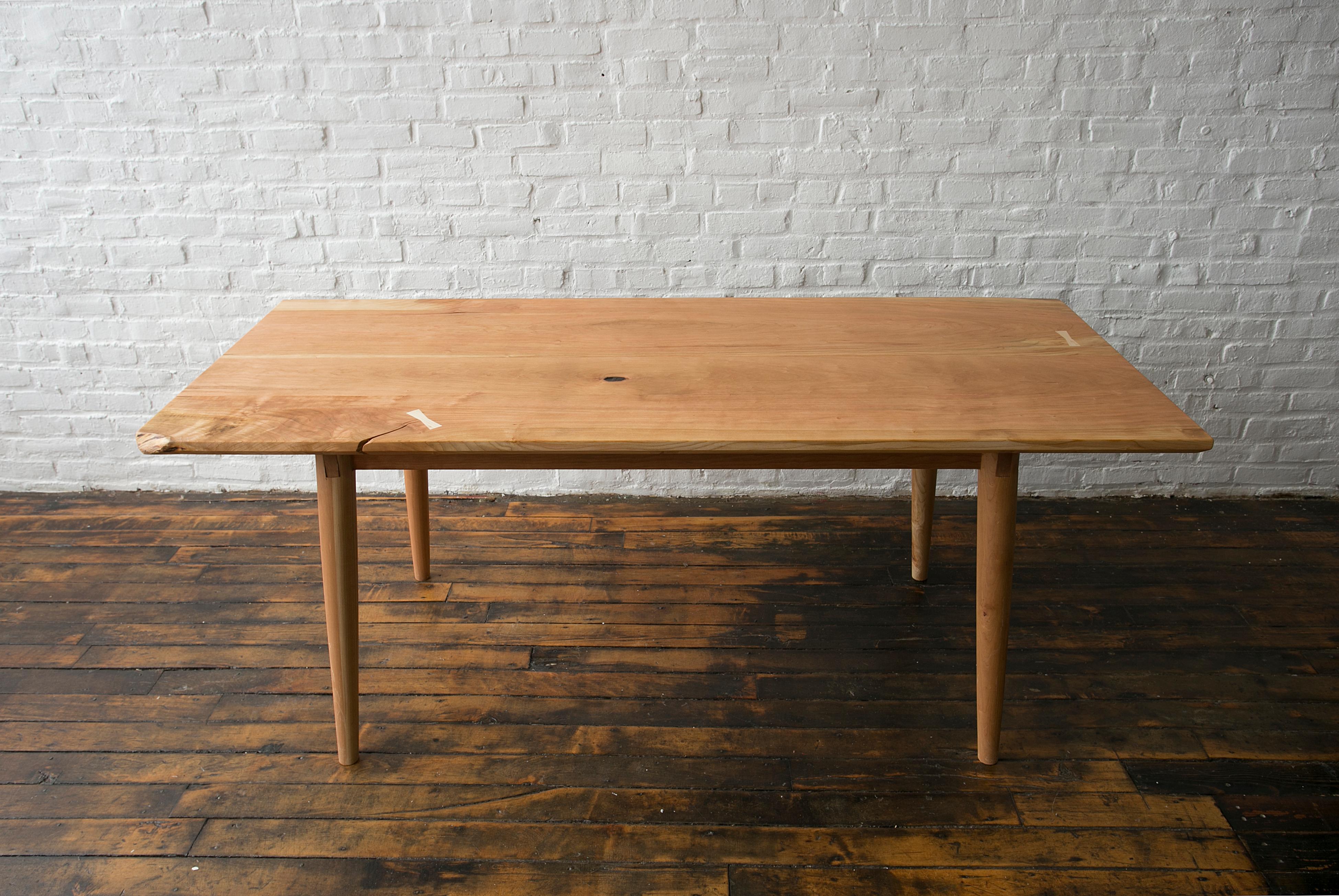 Blackened Yarrow Dining Table For Sale