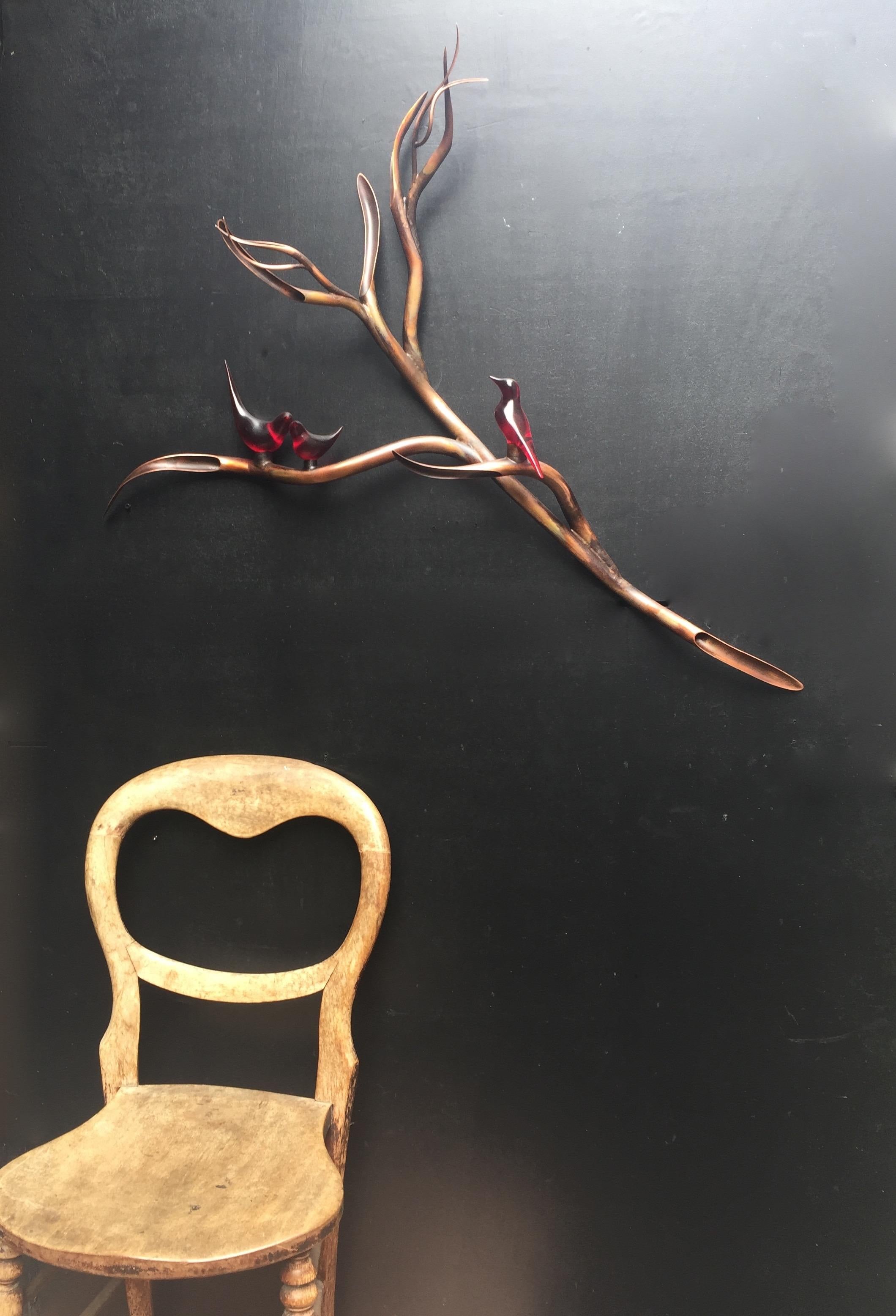 Bird Branch - by Yasemen Hussein - can also be made bespoke For Sale 1