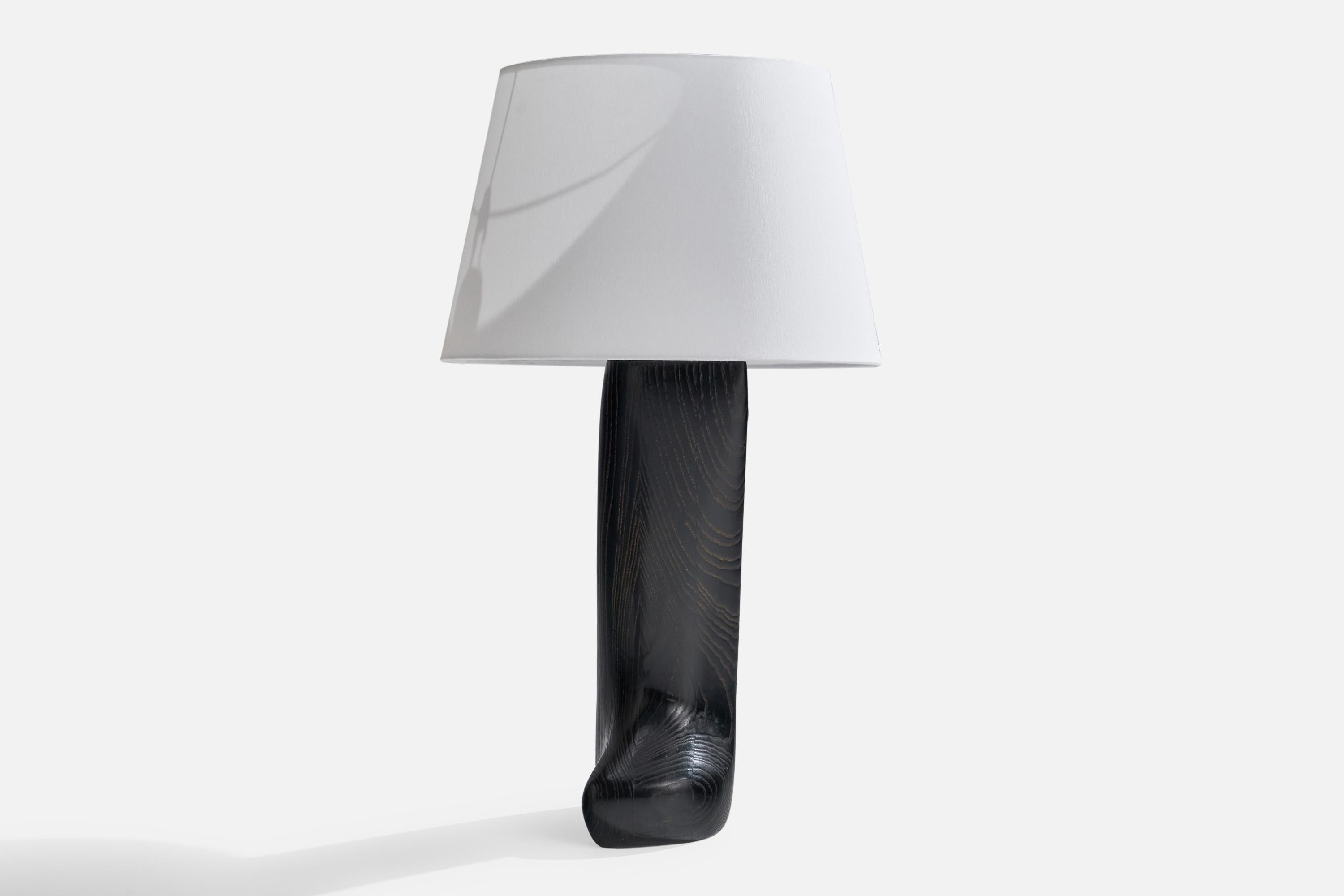Américain Yasha Heifetz, lampe de table, Oak, États-Unis, années 1950 en vente