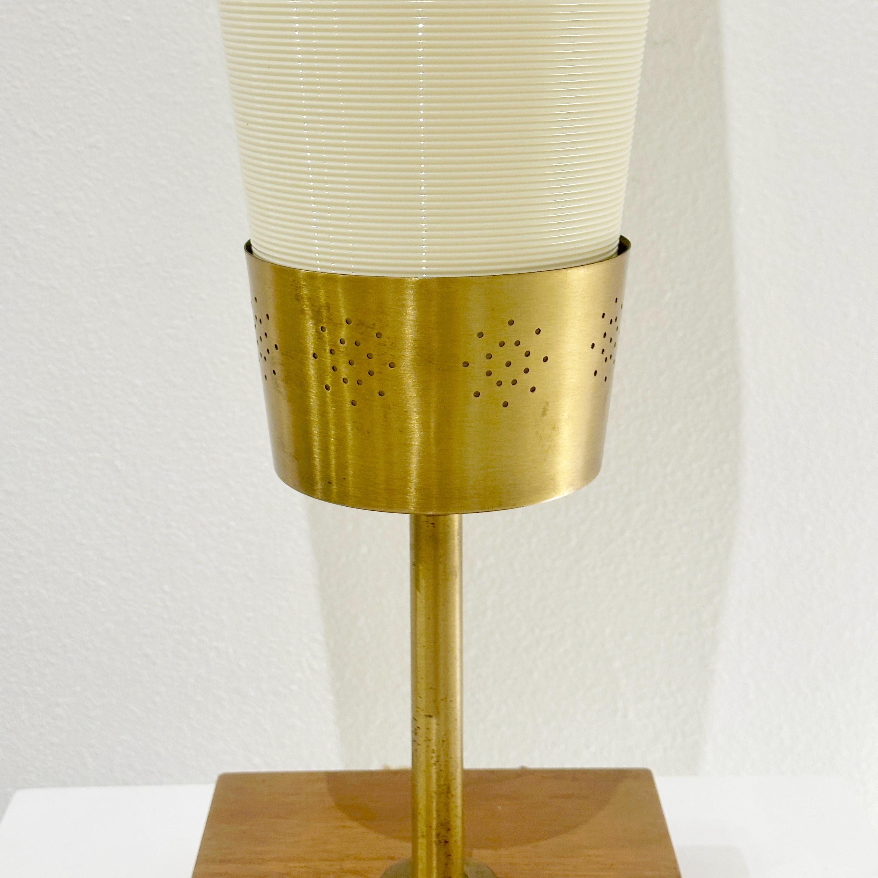 American Yasha Heifetz Rotaflex Oversized Table Lamp, ca 1950s For Sale