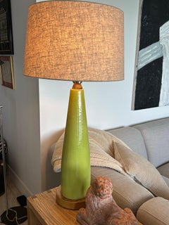 Yasha Heifetz Sculptural Mid Century Crramic Lamp