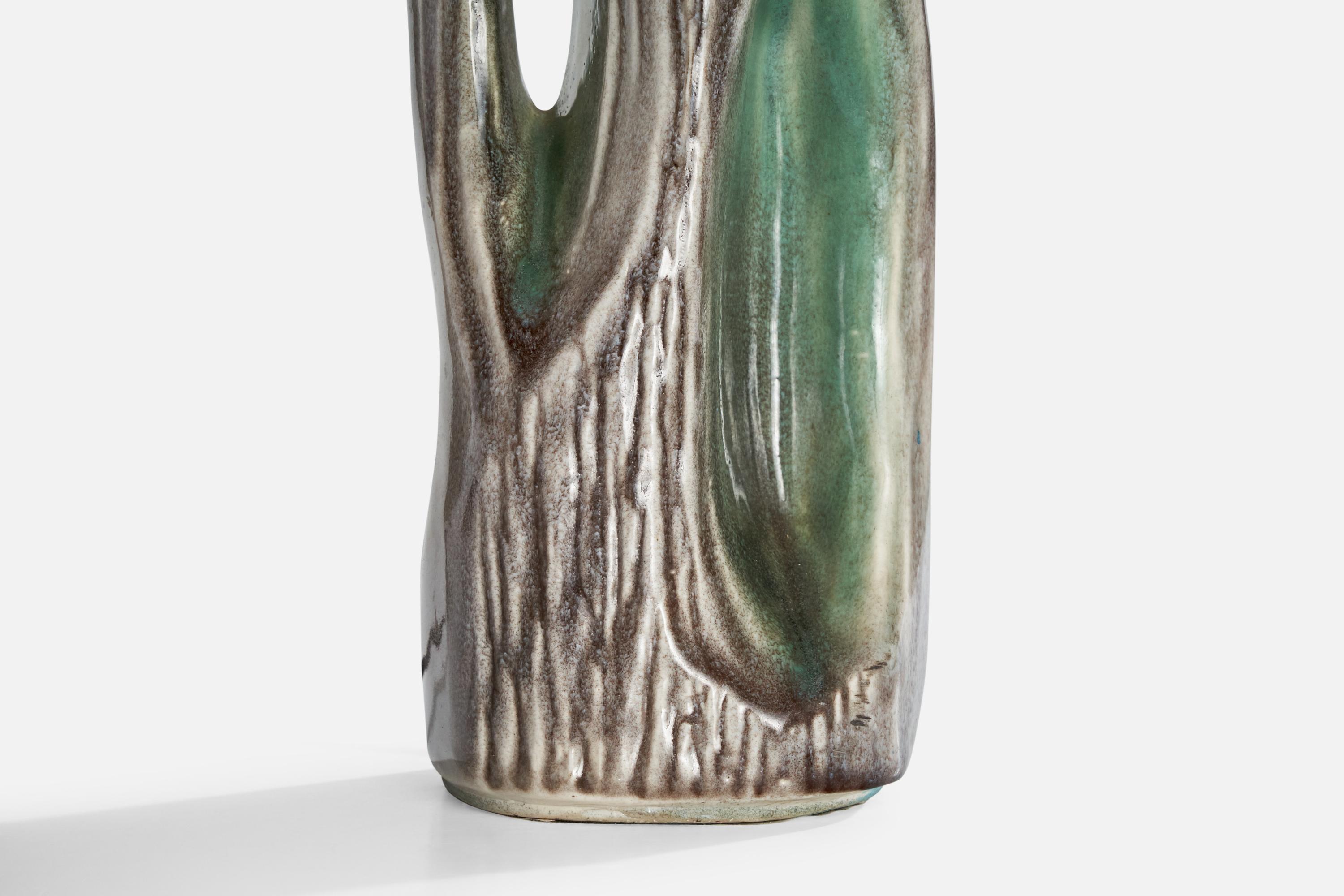 Yasha Heifetz, lampe de table, céramique, États-Unis, années 1950 Bon état - En vente à High Point, NC